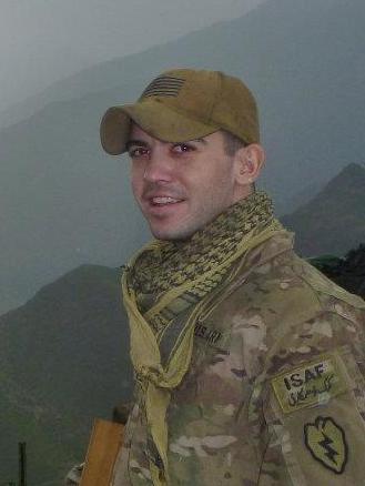 Derek in Afghanistan